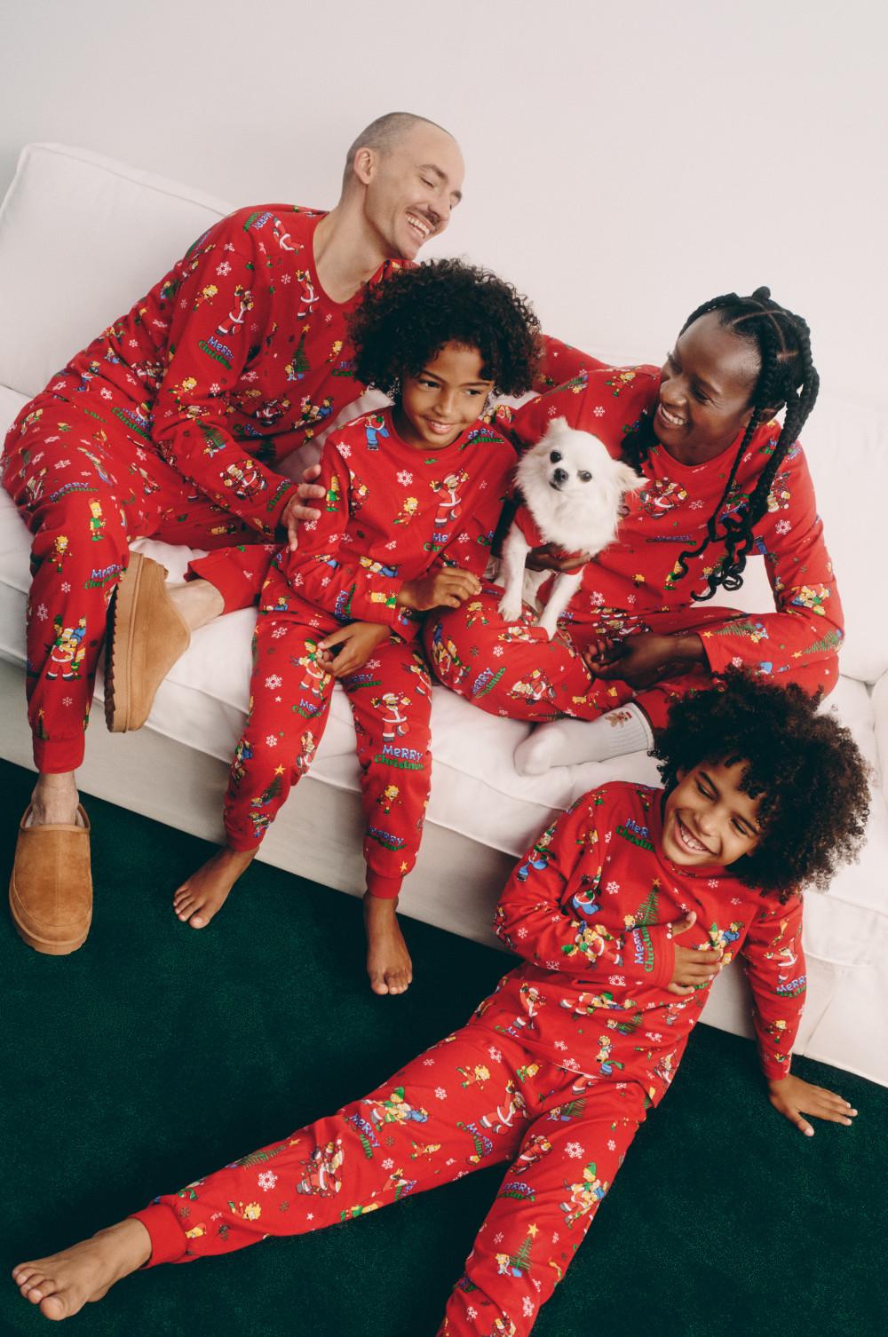 Matching male and female christmas pjs sale